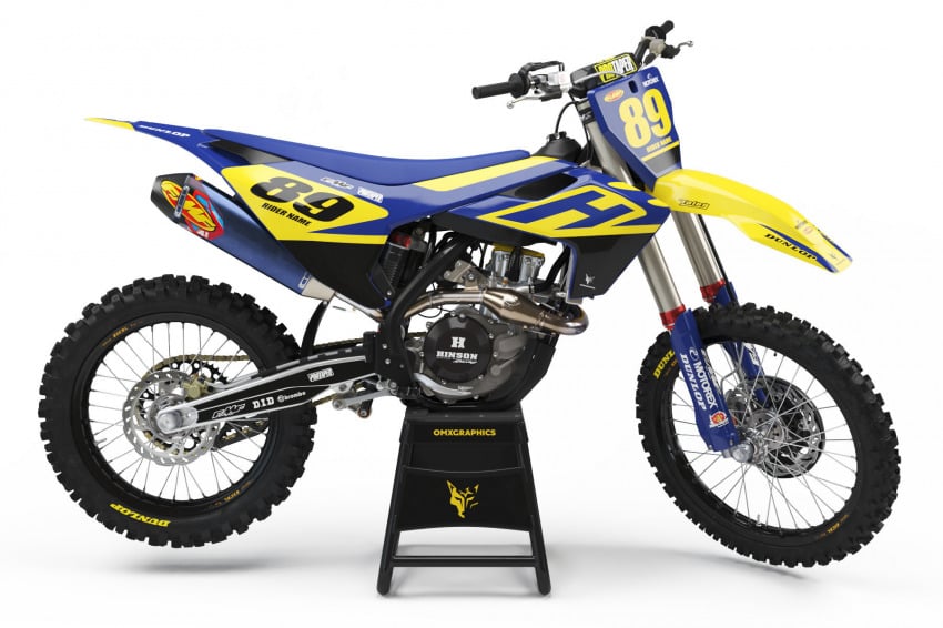 Husqvarna Retro Mx Graphics Kit