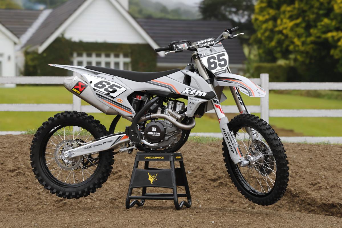 KTM Retro Motocross Graphics Kit 90s Promo