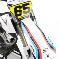 KTM Retro Mx Graphics Kit Front
