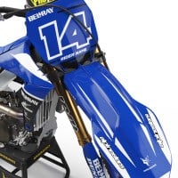 Top Quality Dirt Bike Graphics Kit for Yamaha Front