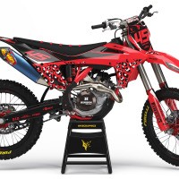Top-notch Graphics For GasGas EX350F 'Amur' Red