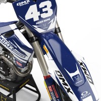Husqvarna Motocross Graphics Kit Vandal Front