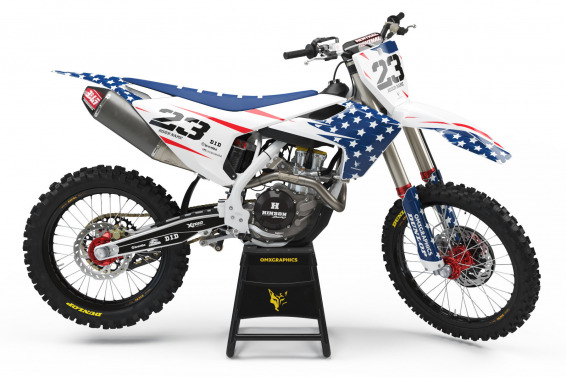 Husqvarna Mx Graphics Kit Nation