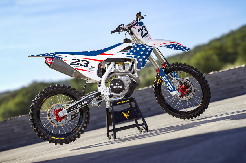 Husqvarna Mx Graphics Kit Nation Promo