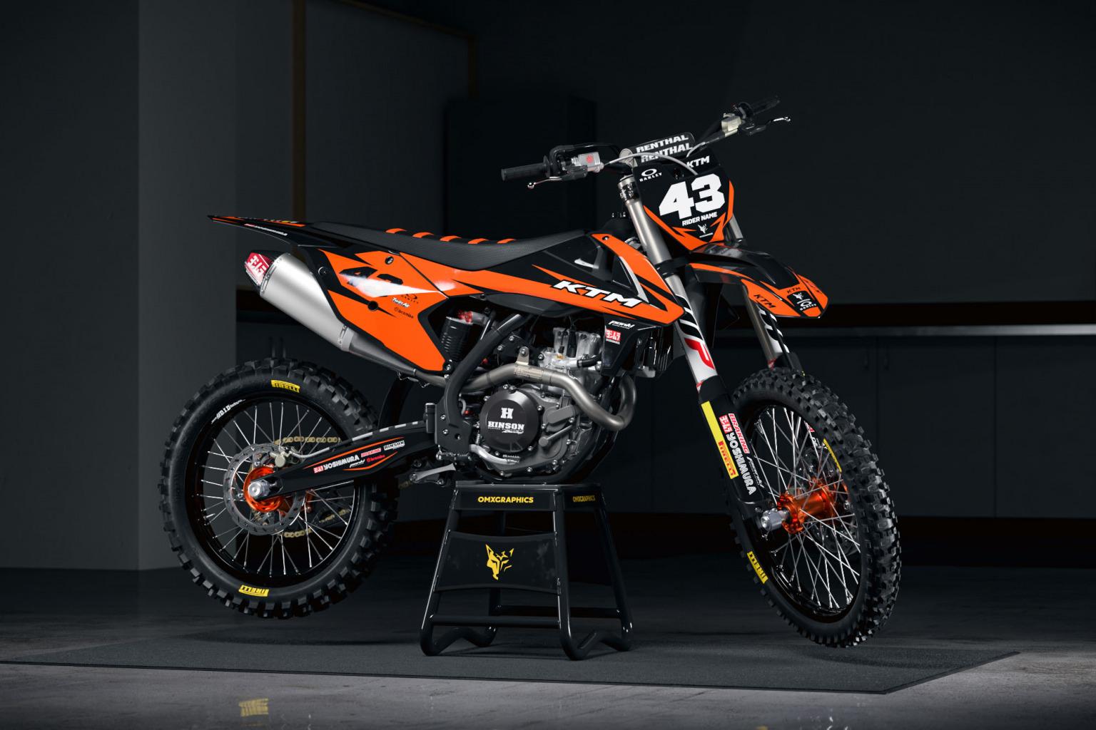 KTM Graphics OMXGraphics Boost Your Ride Fast Delivery