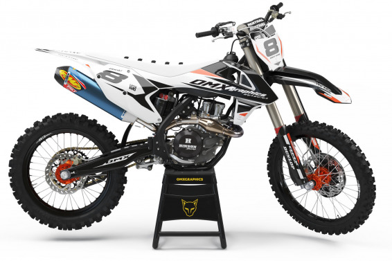 Customizable MX graphics set for KTM