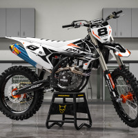 Customizable MX graphics set for KTM - Promo