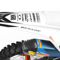 Customizable MX graphics set for KTM - Back