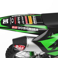 Kawasaki Graphics Kit Vandal Green Tail
