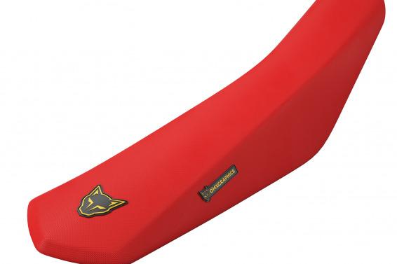 Solid Grip Mx Seat Cover Red