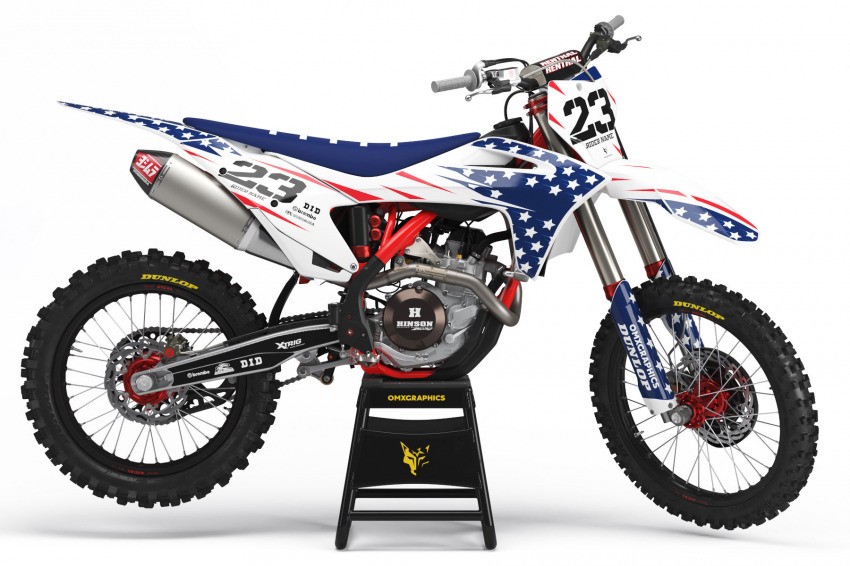Top Quality Graphics For GasGas EX 250 F 'NATION'