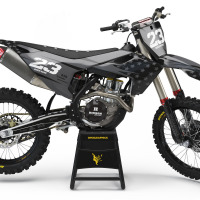 Husqvarna Mx Graphics Kit Nation Dark