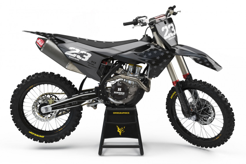 Husqvarna Mx Graphics Kit Nation Dark