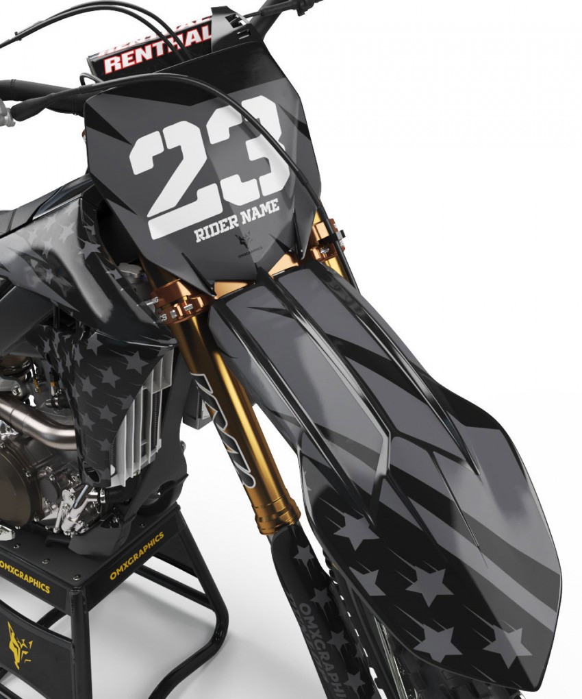 Top-notch Graphics Kit for Yamaha TTR 125LE Front