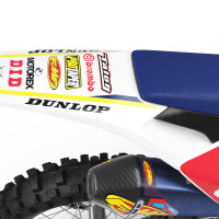 Husqvarna Mx Graphics Kit Legacy White Tail