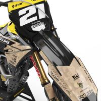 Suzuki Motocross Graphics Kit Semper Fi Front