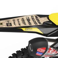 Suzuki Motocross Graphics Kit Semper Fi Tail