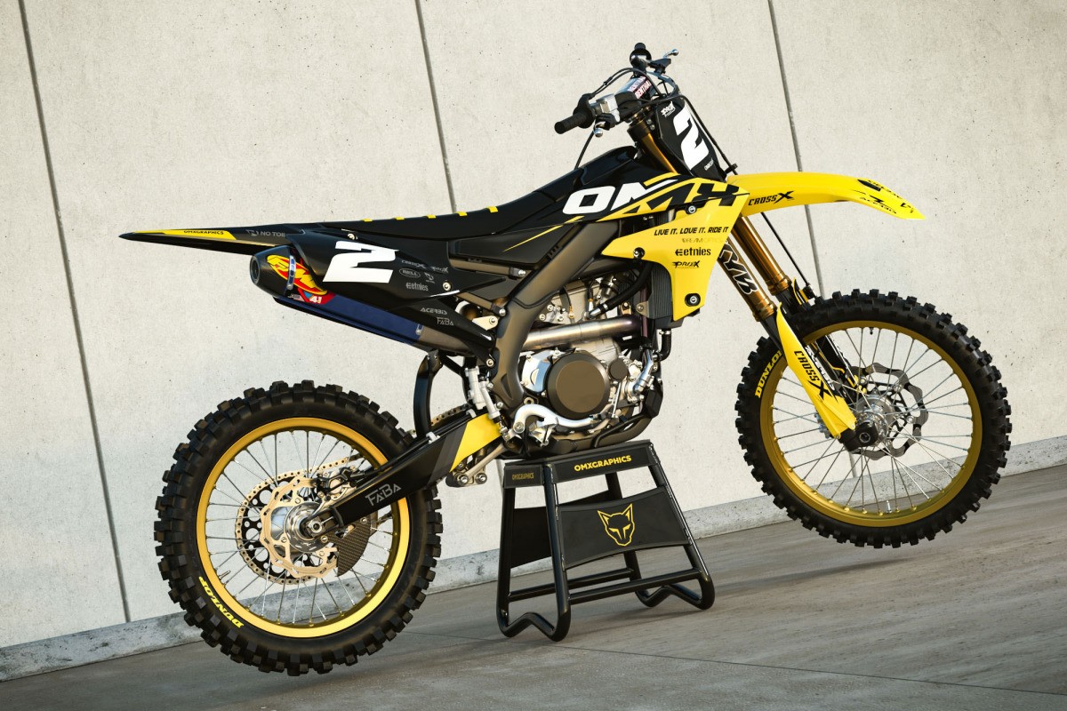 Dope Stickers Kit for Yamaha YZ250X Promo