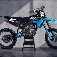 Dope Stickers Kit for Yamaha WR125 R Promo