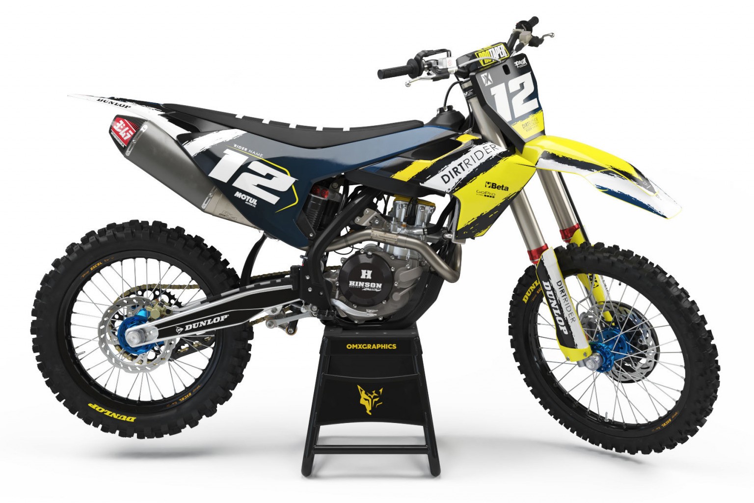 Graphics Kit For Husqvarna 'torn' – Omxgraphics - Free Customisation