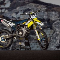 Husqvarna Motocross Graphics Kit Mx Torn Promo
