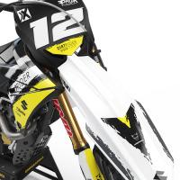 Suzuki Motocross Graphics Kit Torn Front