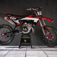 Gasgas Motocross Graphics Kit Shades Promo