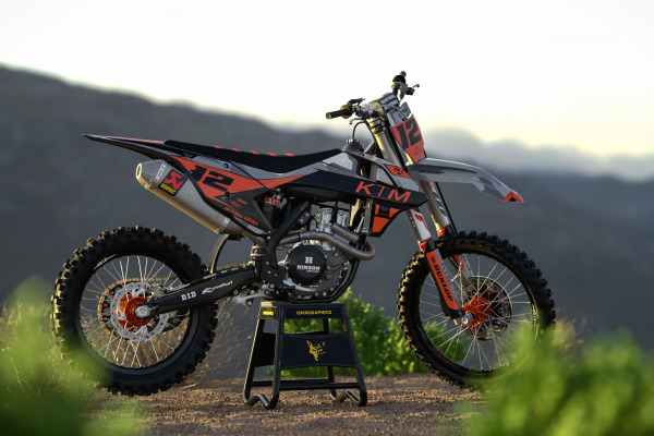 KTM Mx Graphics Kit Shades Promo