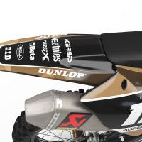 Kawasaki Motocross Graphics Kit Shades Sand Tail