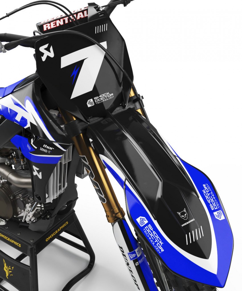 Best Quality Stickers Kit for Yamaha YZF 250 X Front