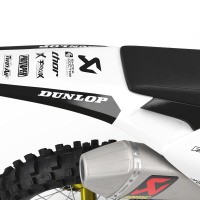 Husqvarna Dirt Bike Graphics Kit Hangout Tail