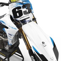 Dope Stickers Kit for Yamaha YZ450F Front