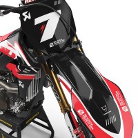 Supreme Stickers Kit for Yamaha PW 50 Front