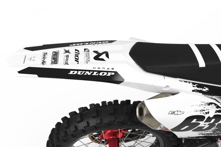 Honda Dirt Bike Graphics Kit Hangout Tail