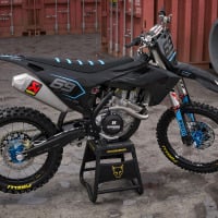 Husqvarna Mx Graphics Kit Avenger Teal Promo