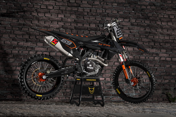 KTM Mx Graphics Kit Avenger Promo