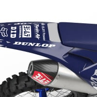 Husqvarna Mx Graphics Kit Smash Blue Grey Tail