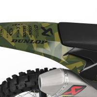 usqvarna Motocross Graphics Kit ARMY Camo Tail