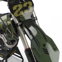 KTM Motocross Graphics Kit ARMY Camo Front