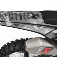 KTM Motocross Graphics Kit Army Grey Tail