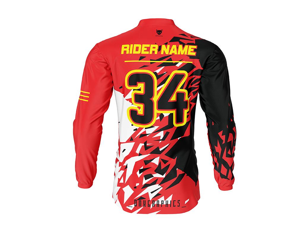 Personalise your own Jersey With your Own Name & Number on the Back
