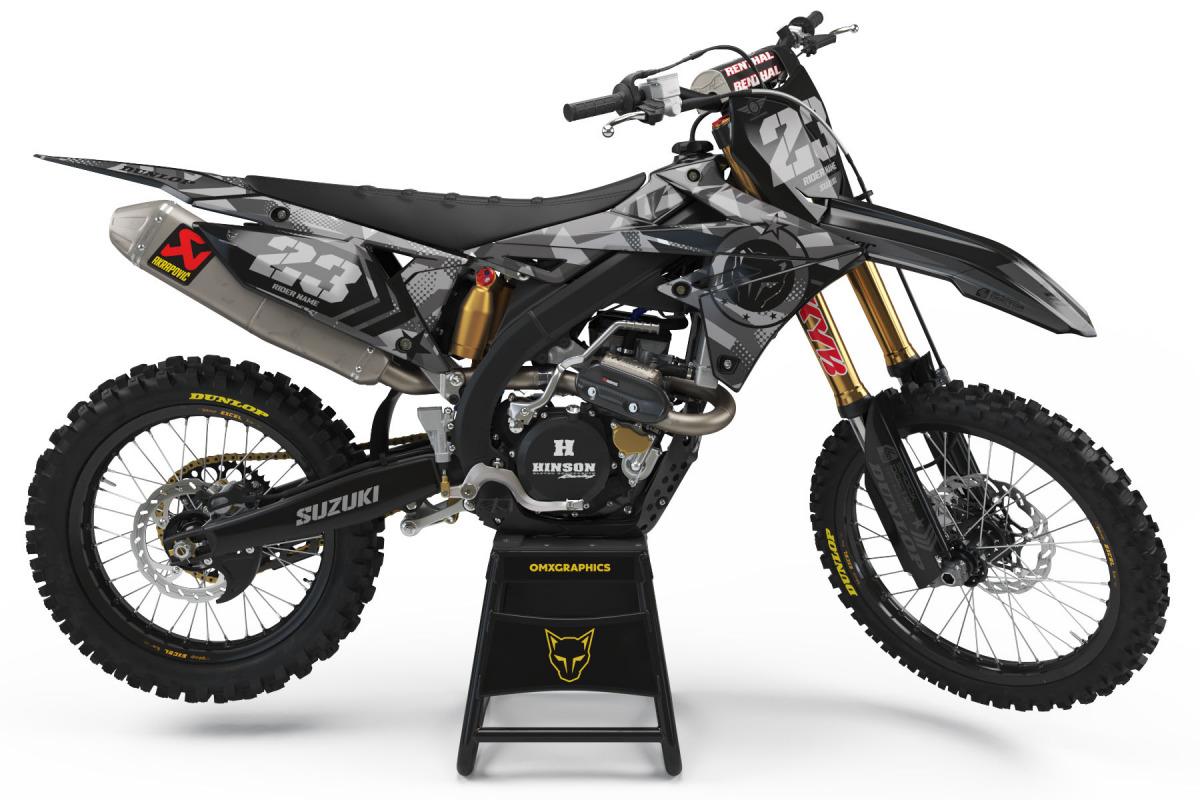 Suzuki Motocross Graphics Kit 