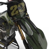 Dope Stickers Kit for Yamaha XT 660X Front