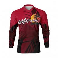 Mx Jersey Tropical Red Front