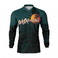 Mx Jersey ropical Dark Green Front