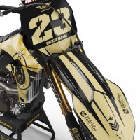 Premium Quality Stickers Kit for Yamaha YZ 85LW Front