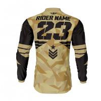 Army Sand Mx Jresey Back
