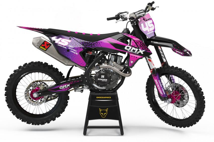 Graphics For KTM Pixel Pink