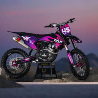 Graphics For KTM Pixel Pink Promo