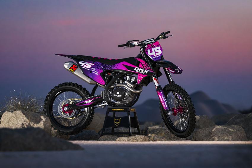 Graphics For KTM Pixel Pink Promo